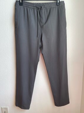Zara Men's Charcoal Gray‎ Drawstring Jogger Pants Size L